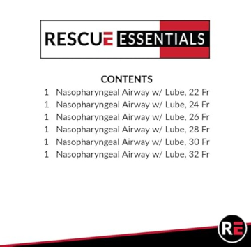 Rescue Essentials Naso Airway Kit with Lubricant 6 Pack