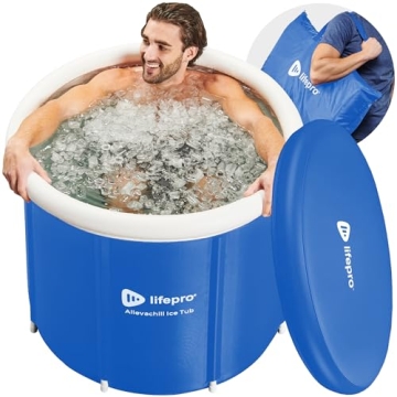 Lifepro Portable Ice Bath Tub - Ideal for Athletes & Outdoor Use