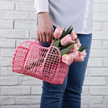 Stylish BABANA Jelly Beach Bags for Kids' Fun Events