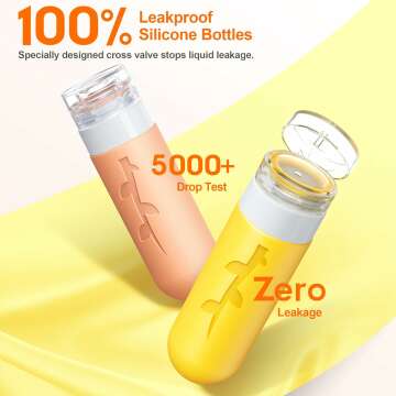 Travel Bottles Set - 16 Pcs Refillable & Leakproof
