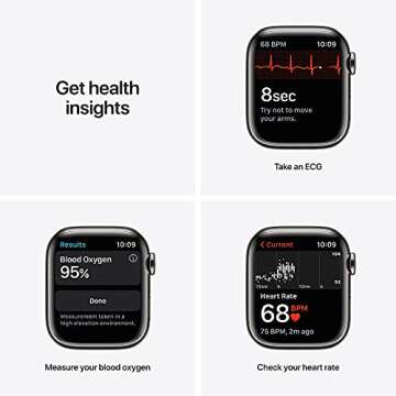 Apple Watch Series 7: Advanced Health & Fitness Tracking Smartwatch