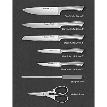 Kincano 14-Piece Super Sharp Kitchen Knife Set