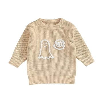 Kuriozud Toddler Sweater Soft Warm for Fall Winter