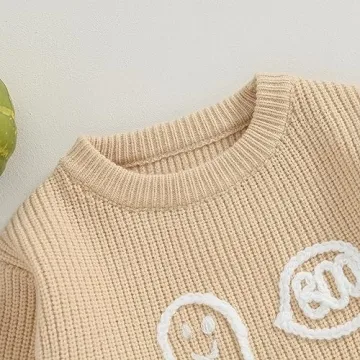 Kuriozud Toddler Sweater Soft Warm for Fall Winter