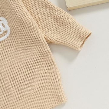 Kuriozud Toddler Sweater Soft Warm for Fall Winter