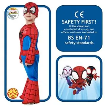 Deluxe Spider-Man Costume for Toddlers - 3T to 4T