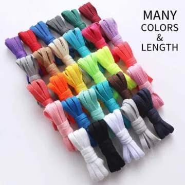 VSUDO Stylish Flat Blackish Green Shoe Laces for Sneaker