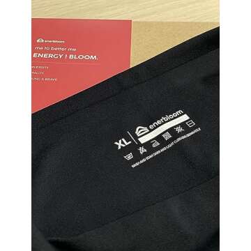 ENERBLOOM Womens Yoga Leggings Workout Tights Pants 25"/28" High Waisted No Front Seam Tummy Control Cream Feeling Medium