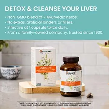 Himalaya LiverCare Herbal Liver Support & Detox Supplement