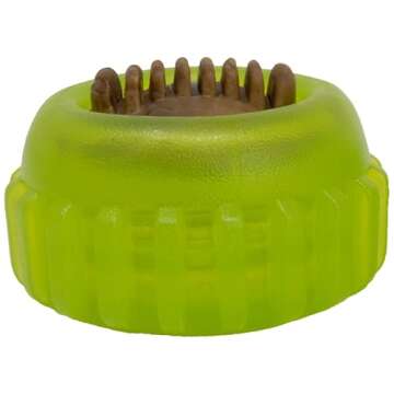 Durable Starmark Everlasting Sprocket - Treat Toy for Dogs