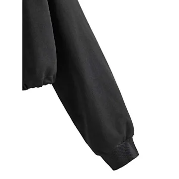 SweatyRocks Women's Crop Top Hoodie - Lightweight Stylish Activewear