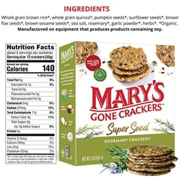 Super Seed Variety Pack Crackers - Healthy Snacking