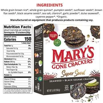 Super Seed Variety Pack Crackers - Healthy Snacking
