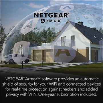 NETGEAR Orbi Tri-Band WiFi 6 Router for Maximum Speed