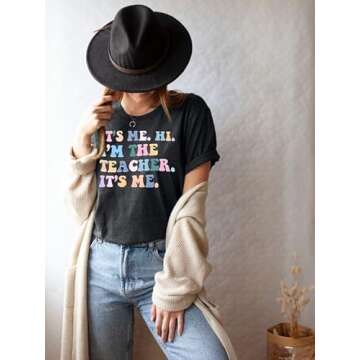 Fun Teacher T-Shirt for Back to School | It’s Me, Hi!