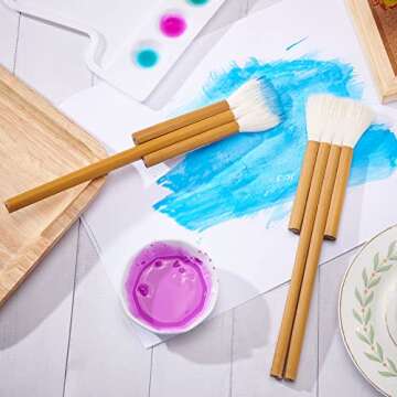 PH PandaHall Hake Brushes - Precise Art Tools for All Levels