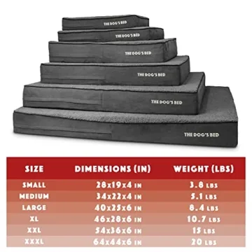 Orthopedic Memory Foam Dog Bed for Joint Relief