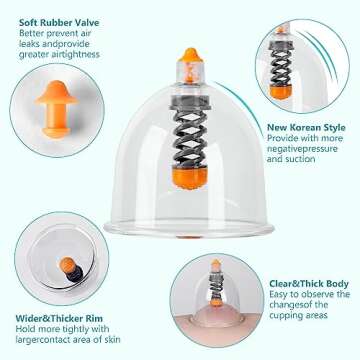 Professional Ditind Cupping Therapy Set for Pain Relief
