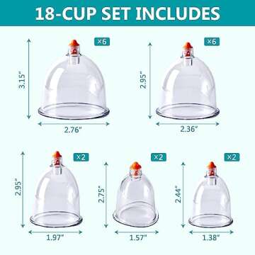 Professional Ditind Cupping Therapy Set for Pain Relief