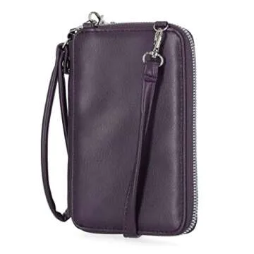 Mundi Jacqui Crossbody Wallet - RFID Blocker & Phone Holder