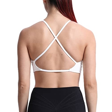 Aoxjox Sienna Sports Bra for Yoga and Workouts - Low Impact