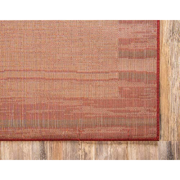 Unique Loom Autumn Collection Area Rug - 9x12 ft