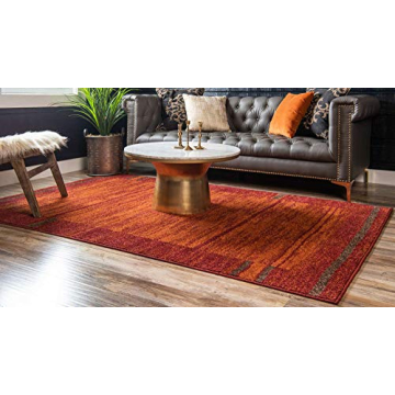 Unique Loom Autumn Collection Area Rug - 9x12 ft