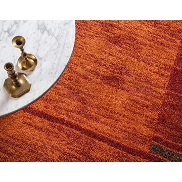 Unique Loom Autumn Collection Area Rug - 9x12 ft