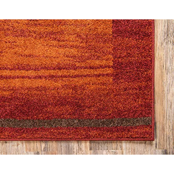 Unique Loom Autumn Collection Area Rug - 9x12 ft