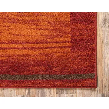 Unique Loom Autumn Collection Area Rug - 9x12 ft