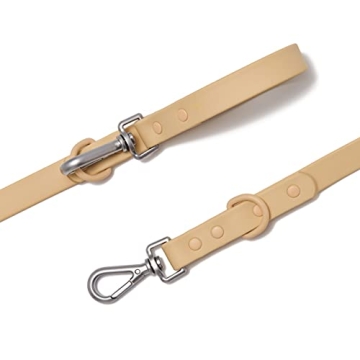 Wild One Adjustable Dog Leash with Poop Bag Carrier Set