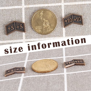 Antique Metal Buff Counter Tokens for Magic the Gathering