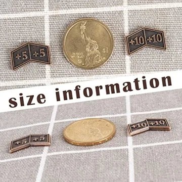 Antique Metal Buff Counter Tokens for Magic the Gathering