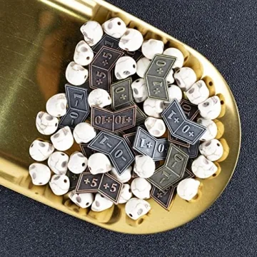 Antique Metal Buff Counter Tokens for Magic the Gathering