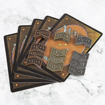 Antique Metal Buff Counter Tokens for Magic the Gathering
