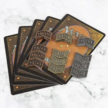 Antique Metal Buff Counter Tokens for Magic the Gathering
