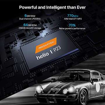 UMIDIGI Z2 6.2" FullView Display（19:9 Ratio）- 64GB ROM+6GB RAM Unlocked Cell Phone - Dual Sim 4G Volte Unlocked Smartphone -16MP+8MP Dual Camera - 3850mAh Battery -Android 8.1 Cellphone (Twilight)