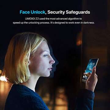 UMIDIGI Z2 6.2" FullView Display（19:9 Ratio）- 64GB ROM+6GB RAM Unlocked Cell Phone - Dual Sim 4G Volte Unlocked Smartphone -16MP+8MP Dual Camera - 3850mAh Battery -Android 8.1 Cellphone (Twilight)