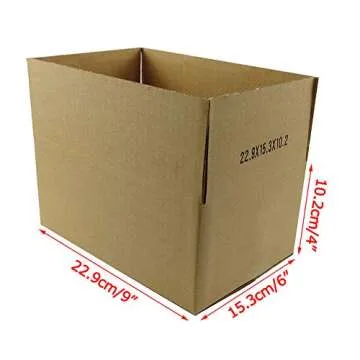 Edenseelake Shipping Boxes 9 x 6 x 4 inches Corrugated Cardboard Boxes for shipping Package, 25 Pack