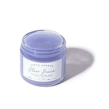 Earth Harbor GLOW JUICE Refining Enzyme Mask | Brightening AHA/BHA Treatment, 100% Natural & Vegan |...