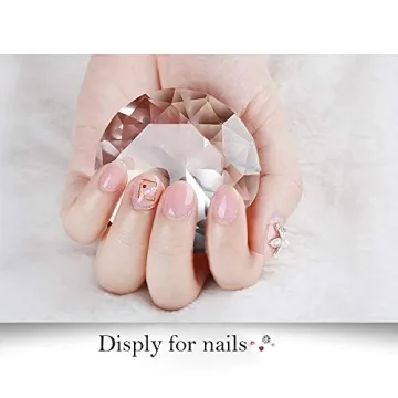 LONGWIN 50mm Crystal Paperweight - Elegant Home Decor