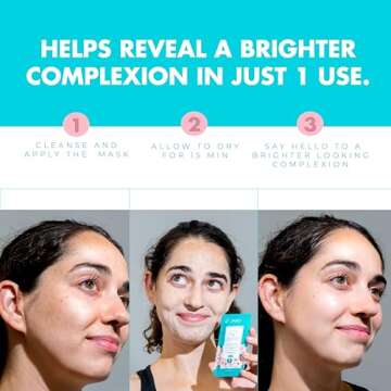 Vegan Zombie Mask Sano Silk Mask by Sano Naturals - Dermatologist Tested Viral One Step Korean Face Mask Skin Care for Glass Skin, Helps Reduce Large Pores, Anti Aging and Tightening - Pack of 8