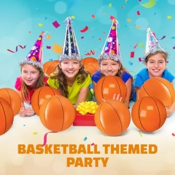 Inflatable Basketballs for Party Favors and Games