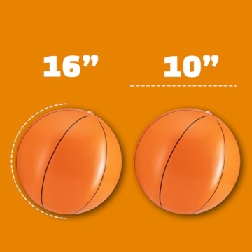 Inflatable Basketballs for Party Favors and Games