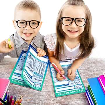 Daily Checklist Planner for Kids - 100 Page Notepad