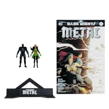 McFarlane Toys - DC Direct Page Punchers 2pk Batman of Earth -44 & Batman of Earth -11 3in Figures with Comic