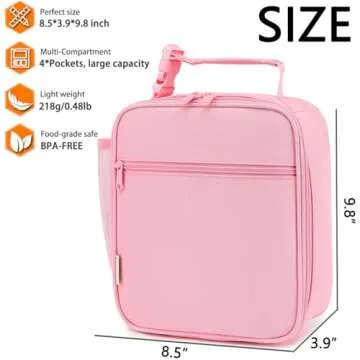 GYEUKHAM Insulated Lunch Box - Perfect for All Ages