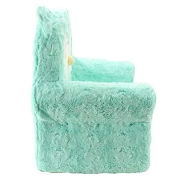 Sweet Seats 51741 Animal Adventure Character Chair, Teal Owl, Larger :14" x 19" x 20"