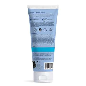 CPN California Pure Naturals Gentle Cleansing Lotion - Face Wash and Brightening Cleanser with Vegan...