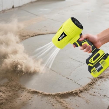 SEESE Cordless Leaf Blower - Lightweight & Powerful Cleaning